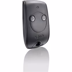 Somfy 1841026 - Télécommande Keytis 2 canaux RTS  Pour commander 2 moteurs RTS de portail et porte de garage A1