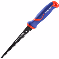 【Lame bimétallique de haute qualité】WORKPRO Scie à placoplâtre avec une lame bimétallique lisse D6A + M2 qui a une dureté de  ...