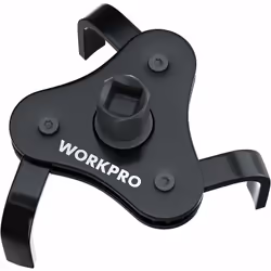 【Design de 3 mâchoires】WORKPRO clé à filtre à huile est dotée de trois mâchoires à engrenages, très efficace pour les filtres ...