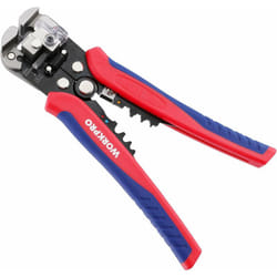 Workpro - Pince à Dénuder Automatique 200 mm, Outils à Dénuder Multifonction 3 en 1, Dénudage Pince à Coupe-cables awg 24-10 (0,2-6,0mm²), Coupe du