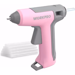 【Chauffage Rapide 90S】WORKPRO Pistolet à colle chaude sans fil 3,6V est équipé d'un système de chauffage MCH ce qui est plus  ...