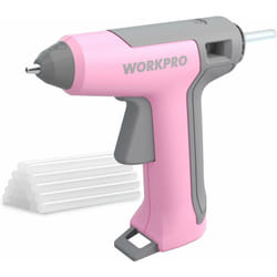 Pistolet à Colle Chaude sans Fil 3,6V, 20 Bâtons de Colle 7x100mm, Pistolet à Colle Electrique-Arrêt Automatique, Chargement usb, Chauffage Rapide de