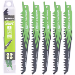 Description générale Les lames de scie sabre WORKPRO sont idéales pour une variété de projets de jardinage et de bricolage. C ...