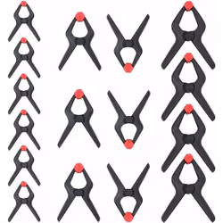 【Construction robuste】Les pinces à ressort de qualité sont fabriquées en nylon renforcée, la stabilité et durabilité sont amé ...