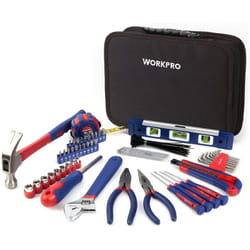 Kit d'Outils avec Sac de Rangement Parfait pour Bricolage, Entretien Domestique - 100 Pièces - Workpro