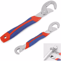 Description générale Fabriqué en acier au carbone, ce lot de clés réglables se compose de deux outils pratiques et efficaces. ...