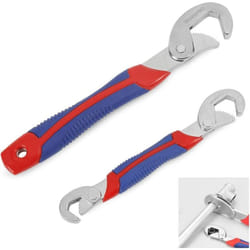 Workpro - Lot de 2 Clés à Molette Réglables Universelles en Acier à Haute Teneur en Carbone - 9 mm à 32 mm - Pour Réparations Domestiques, Ecrous et