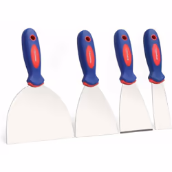 Description générale Ce set comprend 4 spatules de haute qualité, idéales pour différents travaux de mur, telles que décoller ...