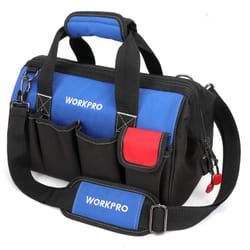 Sac à Outil avec Multi Poches et Grande Capacité, Sac Porte-outils 35 x 25 x 19 cm - Workpro