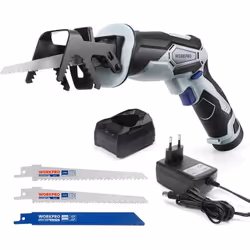 Description générale La scie sabre WORKPRO sans fil est un outil performant, léger et ergonomique, conçu pour faciliter vos t ...