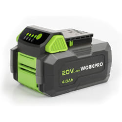 Batterie Lithium-ION 20 v 4,0 Ah pour Outils sans Fil, Compatible avec Les Produits Pratique et Compacte - Workpro