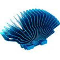 Zalman ZM-NBF47 système de refroidissement d’ordinateur Carte SIM Dissipateur thermique/Radiateur Bleu