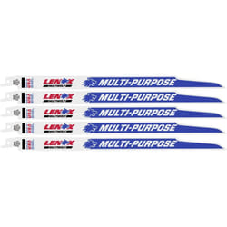 20583110R Lame de scie sabre bim pour applications universelles 305 x 19 x 1,3 mm Longueur lame de scie 305 mm 5 pc(s) A763633 - Lenox