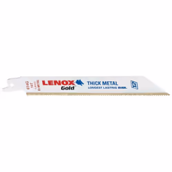 LAME DE SCIE SABRE A. LENOX LOT DE 5 BOÎTES DE 152 X 19 X 0,9 MM 18 Z