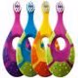 Anneaux de dentition Jordan 6220100 Step 1 Brosse à dents pour bébé avec anneau de dentition 0-2 ans Extra douce Lot de 42486 ...