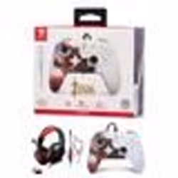 Manette Filaire - Nintendo - Zelda Heros Ascent - Casque Gamer PRO H3 Rouge - 10 pieds - 50 mm