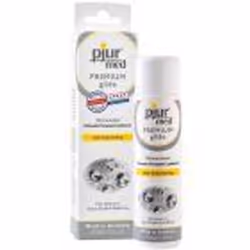 pjur med Premium, 100 g, Lubrifiant à base de silicone, 100 ml, Vaginal, 1 pièce(s), Dimethicone, Dimethiconol