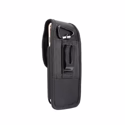 Étui Housse Ceinture - MYPHONE - UP SMART (2020) - Cuir et Nylon - Noir - Semi-rigide
