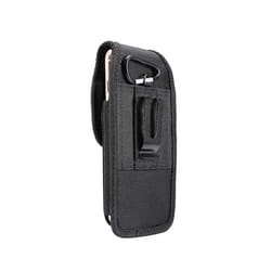 Étui Housse Ceinture - MYPHONE - UP SMART (2020) - Cuir et Nylon - Noir - Semi-rigide
