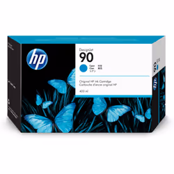 HP DesignJet 90 cartouche d'encre cyan, 400 ml, Encre à colorant, 400 ml, 1 pièce(s)