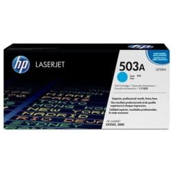 HP 503A toner LaserJet cyan authentique