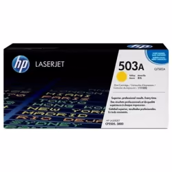 HP 503A toner LaserJet jaune authentique, 6000 pages, Jaune, 1 pièce(s)