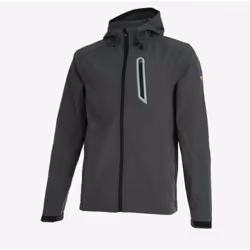 Veste DIADORA Softshell Sail - 702.159632 - Veste softshell avec 3 poches zippées avant dont une poche de poitrine, détails r ...