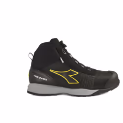 Découvrez les Chaussures de travail Diadora Glove MDS MTX Quick Mid S3 HRO SRC ESD en noir, alliant sécurité et confort pour  ...
