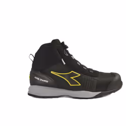 Découvrez les Chaussures de travail Diadora Glove MDS MTX Quick Mid S3 HRO SRC ESD en noir, alliant sécurité et confort pour  ...