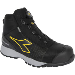 Diadora - Chaussures de travail Glove mds Matryx Quick Mid S3 hro src esd - 44 (eu) - Noir / jaune