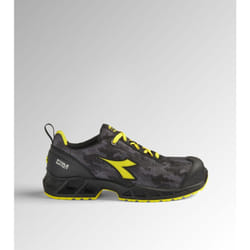 Diadora - Chaussures de sécurité basses shark stable impact S3S fo sr sc esd - Noir/Gris/Jaune 43