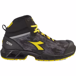 Diadora Utility présente les nouvelles chaussures de sécurité Diadora Shark Stable Impact Mid S3 SRC ESD , le modèle innovant ...