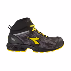 Alliant sécurité, confort et durabilité, les DIADORA SHARK STABLE IMP MID S3S sont des chaussures de travail semi-montantes c ...