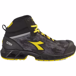 Diadora Utility présente les nouvelles chaussures de sécurité Diadora Shark Stable Impact Mid S3 SRC ESD , le modèle innovant ...