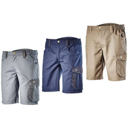 Bermuda de travail poly - Gris Acier s - fr (38/40)