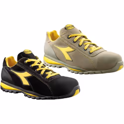 Description générale Chaussures de sécurité basses GLOVE S1P HRO SRA , en cuir de veau velours hydrofuge, conçues pour offrir ...