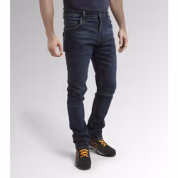 Jean de travail élastique 5 poches STONE - Bleu denim M - FR (40/42) - US (30)