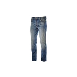 Diadora - Jean de travail élastique 5 poches stone - Bleu denim m/l - fr (42/44) - us (32)