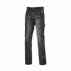Découvrez le Jean Stretch Diadora Denim Stone-Washed 6 Poches Noir Délavé, un incontournable pour allier style et praticité.  ...