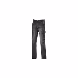 Découvrez le Jean Stretch Diadora Denim Stone-Washed 6 Poches Noir Délavé, un incontournable pour allier style et praticité.  ...