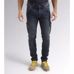 Jean de travail élastique STONE CARGO - Denim lavé S - FR (38/40) - US (28)