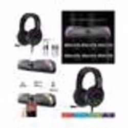 ENCEINTES PC BARRE DE SON SOUNDPHONIC RGB 6W RMS Bluetooth 5.0 rétro-éclairage RGB + Casque PRO