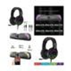ENCEINTES PC BARRE DE SON SOUNDPHONIC RGB 6W RMS Bluetooth 5.0 rétro-éclairage RGB + Casque PRO