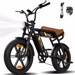Vélo électrique HITWAY 20 *40 Gros Pneus VTT Électrique E-Bike avec 48V/13Ah*2 Batteries Amovible 7 Vitesses 250W Écran LCD