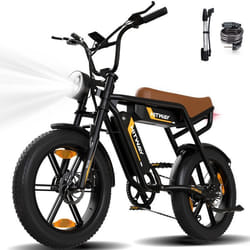 Vélo électrique HITWAY 20 *40 Gros Pneus VTT Électrique E-Bike avec 48V/13Ah*2 Batteries Amovible 7 Vitesses 250W Écran LCD