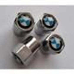 Bouchon de valve - BMW - LBQ58 - Chrome - 1.1cm x 0.9cm - Universel