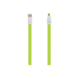 Tellur TLL155101 câble USB 1,2 m USB 2.0 USB A Micro-USB A Vert