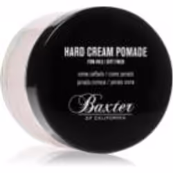 Baxter of California Hard Cream Pomade 60ml, Crème pour cheveux, Hommes, Cheveux normaux, 60 ml, Fixation, Brillant, Pot