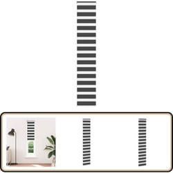 Vidaxl - Store zèbre noir 45x200 cm largeur du tissu 40,9 cm polyester