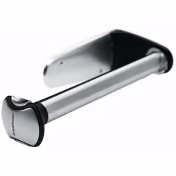 Porte essuie-tout à installer au mur pour rouleau jusqu'à 230 mm matériau : acier couleur : inox brossé dimensions : 125 × 28 ...